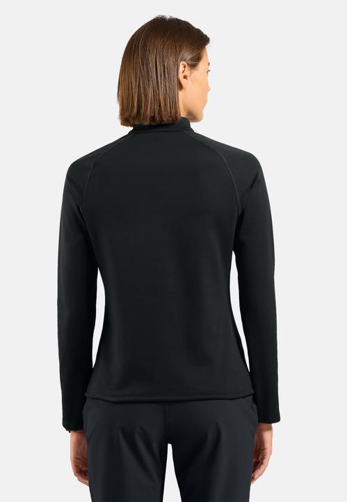 Actual product image Odlo BESSO Midlayer 1/2 Zip W black M (M)
