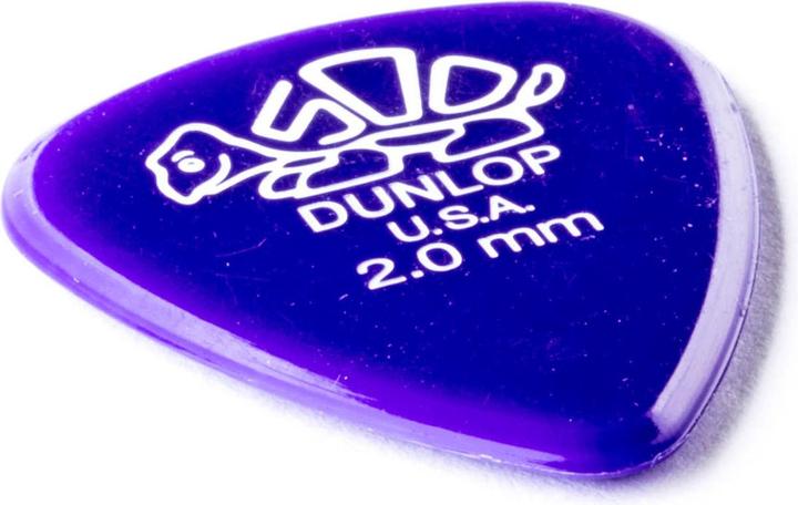 Actual product image Dunlop Plectren Delrin 200,refill bag72 (72 x, 2 mm)