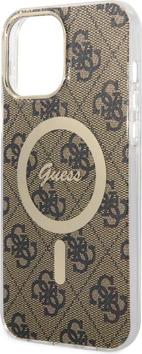 Produktbild Guess GUHMP14XH4STW iPhone 14 Pro Max 6.7" br?zowy/brown hardcase 4G MagSafe (Apple iPhone 14 Pro Max)
