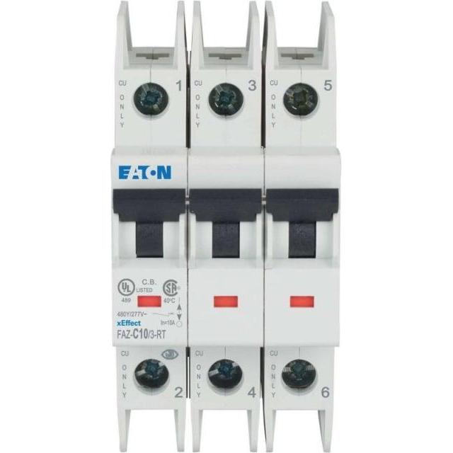 Thumbnail - Eaton, Schutzschalter, MOE FAZ-C10/3-RT LS-Schalter 10A 3p C-Char