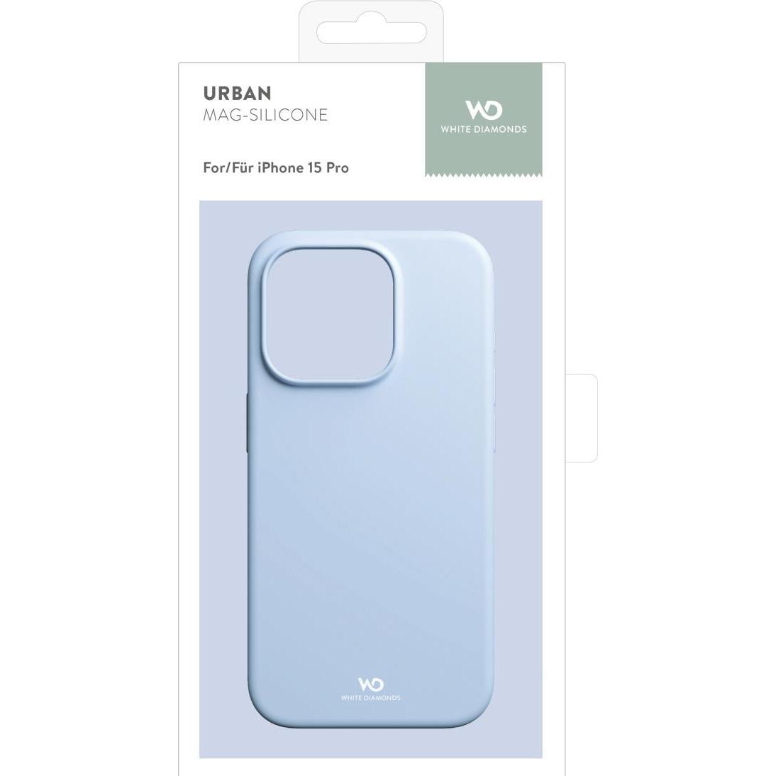 Thumbnail - White Diamonds Mag Urban Case (Apple iPhone 15 Pro), Smartphone Hülle, Blau