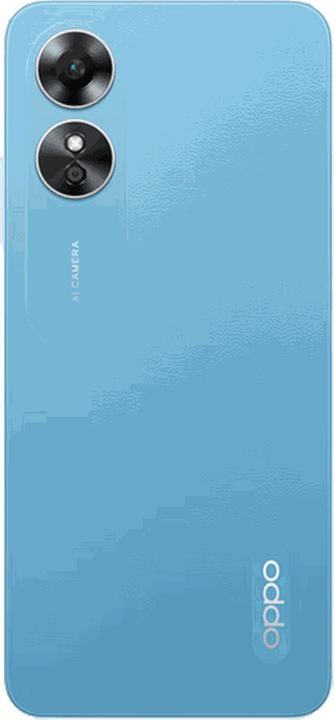 Produktbild OPPO A17 (64 GB, Blau, 6.56", Dual SIM, 4G)