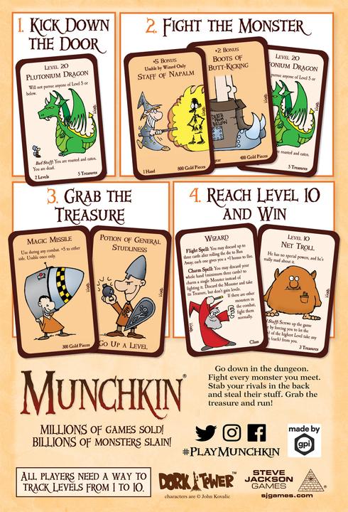 Actual product image FFG Munchkin (English)