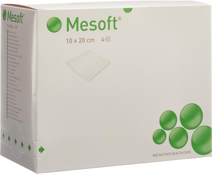 Actual product image Mesoft Kompressen 10x20cm steril