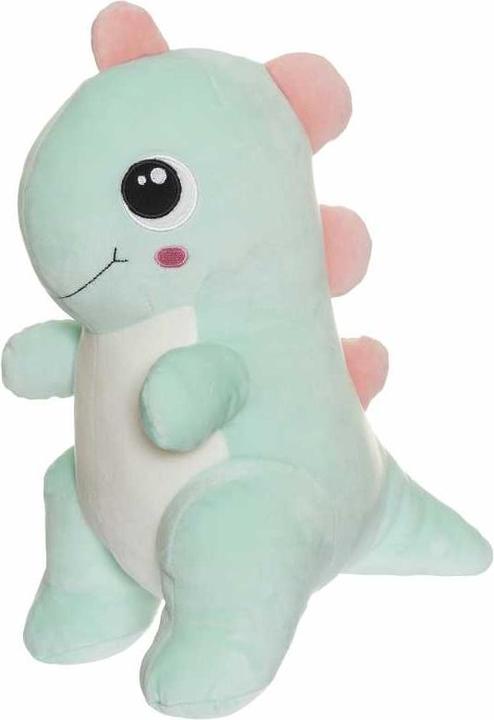 Actual product image Teddykompaniet Squeezie, dino sitting, pistachio 25 cm