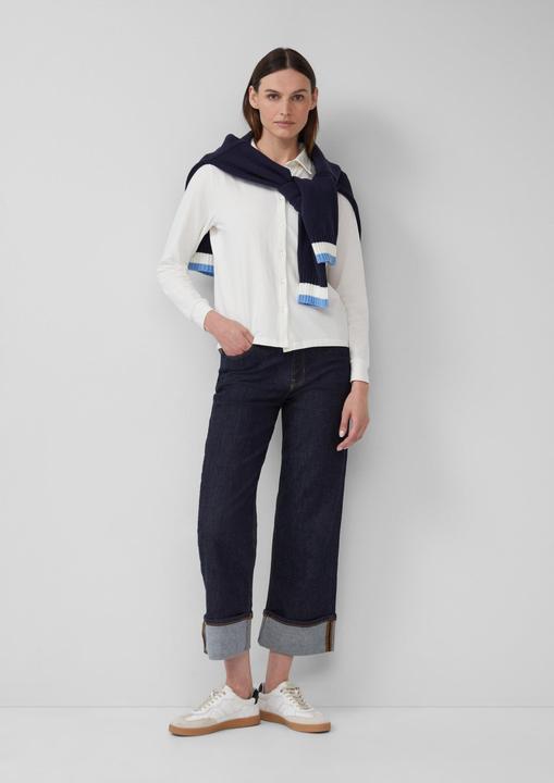 Produktbild s.Oliver T-Shirt Elastische Jerseybluse (34)