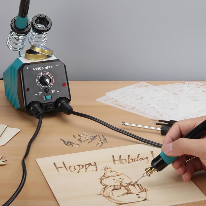 Actual product image Yihua Doppelstift-Brandmalerei-Set mit 23 Spitzen (Branding iron)