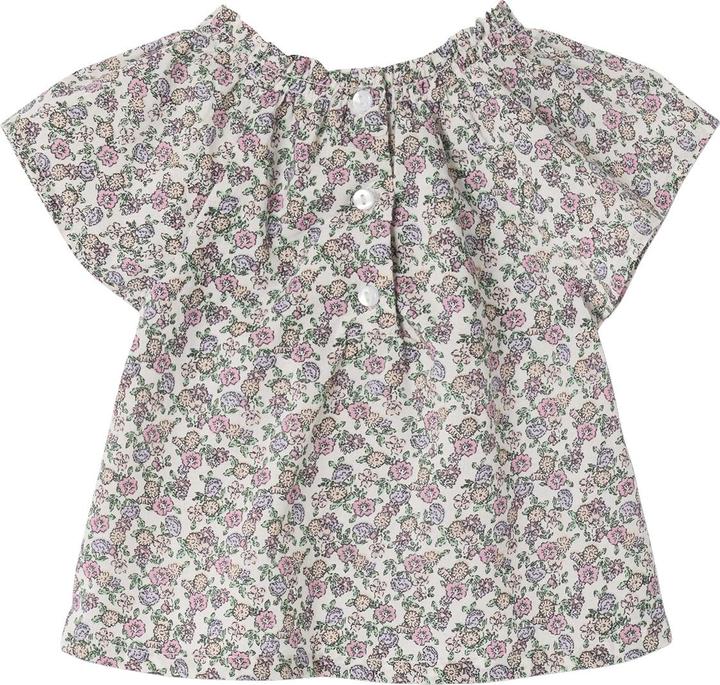 Actual product image Vertbaudet Mädchen Baby Bluse mit Blumenmuster (74)