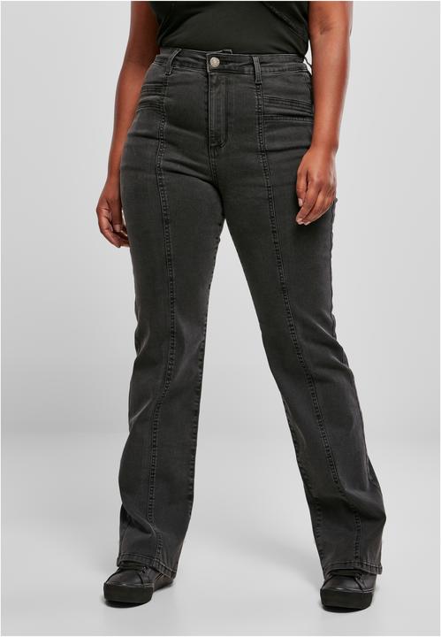 Immagine prodotto Urban Classics Pantaloni di jeans a vita alta con spacco - 16503 (28)