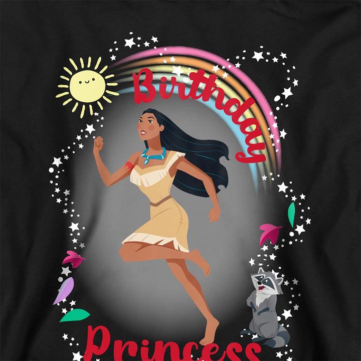 Produktbild Disney Birthday Princess Kapuzenpullover meliert (128)
