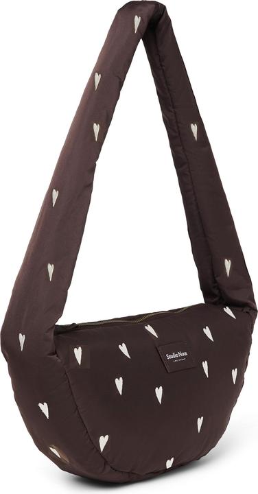 Immagine prodotto Studio Noos Puffy Mini Cross Bag Brown Hearts
