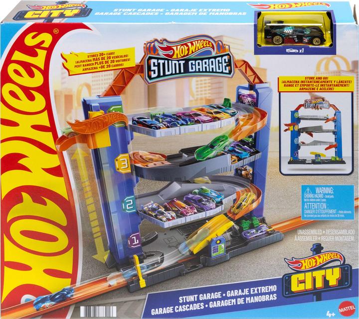 Image du produit Hot Wheels Coffret Garage Cascades City - Circuit Petite voiture - 4 ans et +
