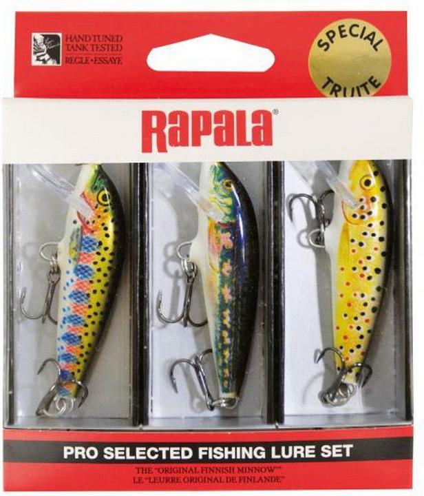 Immagine prodotto Rapala Top Special Truite Set Minnow Kit - Perfetto per i pescatori!