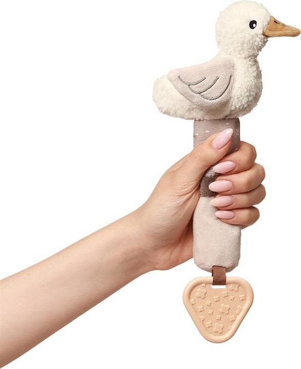 Immagine prodotto Babyono Squittio d'oca con anello di morso d'oca (3 Mesi)