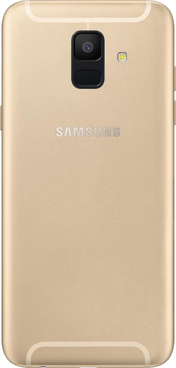 Productafbeelding Samsung Galaxy A6 (2018) EU (32 GB, Goud, 5.60", Dubbele SIM + SD, 4G)
