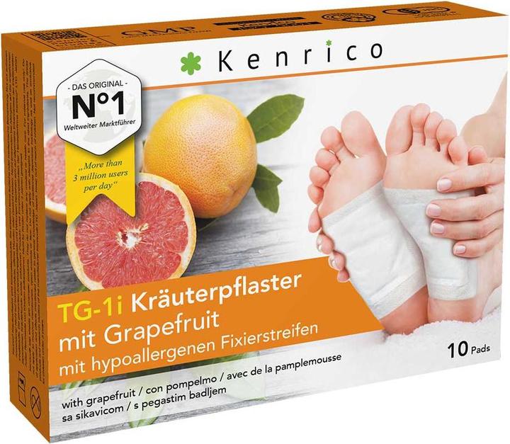 Actual product image Kenrico Herbal patch with grapefruit plant (10 x)