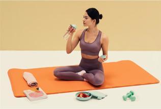 Immagine prodotto Brabantia Bottiglia per bere Make & Take 500 ml, verde chiaro (0.50 l)