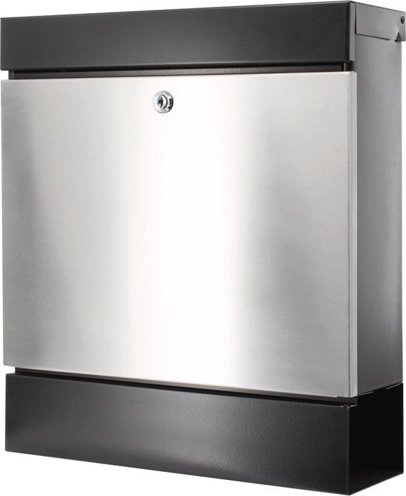 Produktbild Burg Wächter 42020 SEATTLE 6848 B+S Briefkasten Stahl, Edelstahl Matt Schwarz Schlüsselschloss