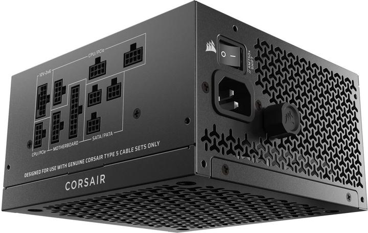 Actual product image Corsair RM750x Shift Strmforsyning - 750 Watt - 140 mm - ATX 3.1 - 80 Plus Gold certified (750 W)