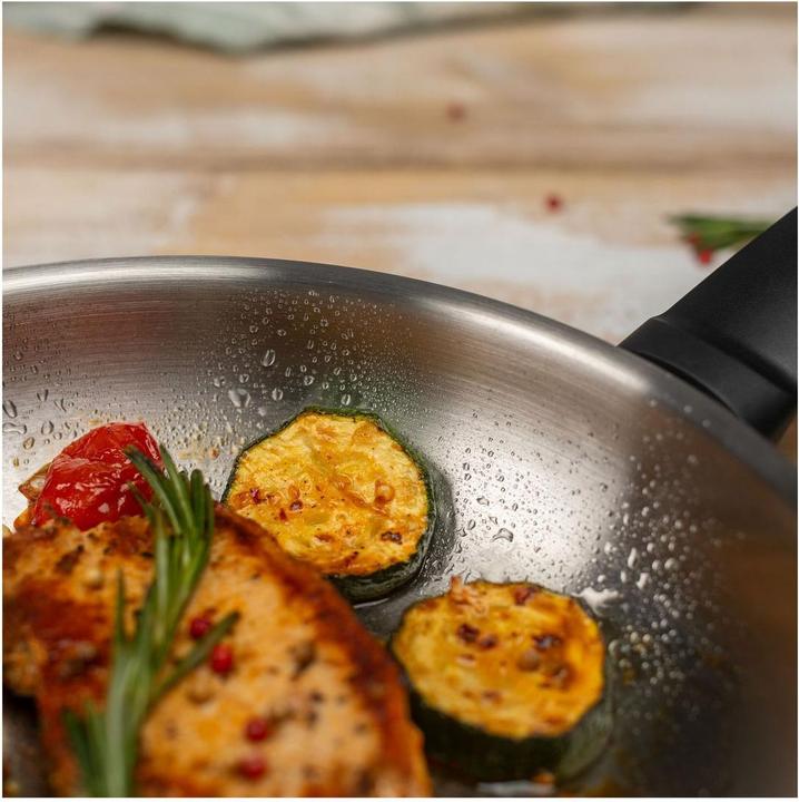 Immagine prodotto Kuhn Rikon Padella (20 cm, Padella per friggere, Acciaio inossidabile)