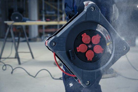 Image du produit Brennenstuhl Enrouleur de câble professionnel KA 3110 5 avec protection anti-retournement circulaire (33 m, 1.50 mm²² mm)