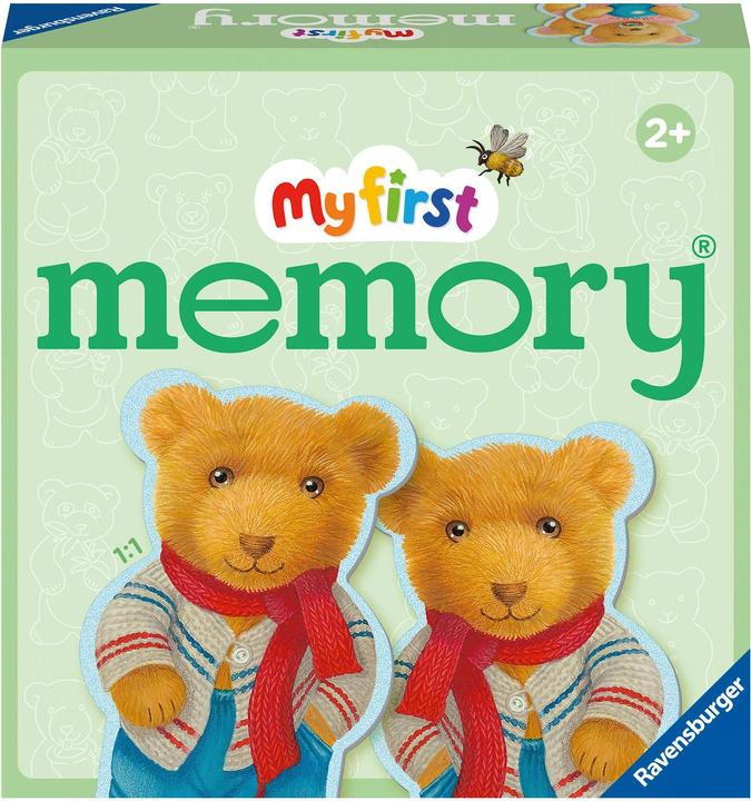 Produktbild Ravensburger My first memory Teddys (Deutsch, Spanisch, Französisch, Niederländisch, Japanisch, Italienisch, Portugiesisch, Englisch)