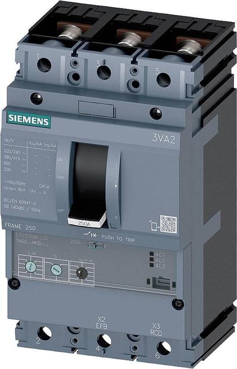 Produktbild Siemens Leistungsschalter 1 St. 3VA2216-5MN32-0AA0
