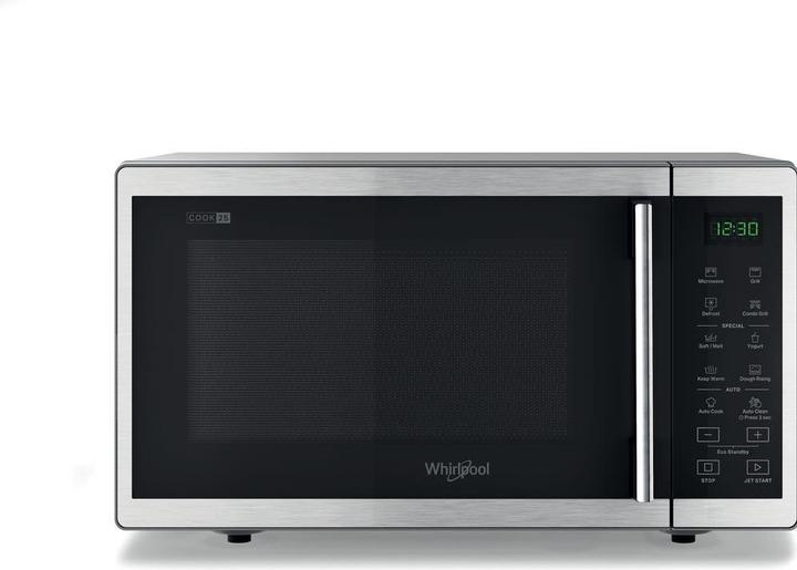 Produktbild Whirlpool MWP 253 SX Mikrowelle Arbeitsplatte Grill-Mikrowelle Edelstahl (25 l)