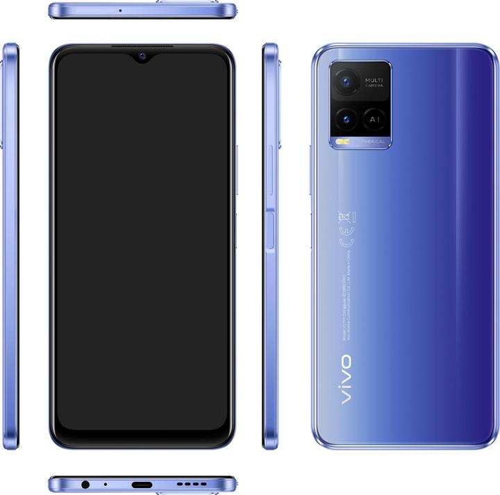 Produktbild Vivo Y21 (64 GB, Metallic Blue, 6.51", Dual SIM, 4G)