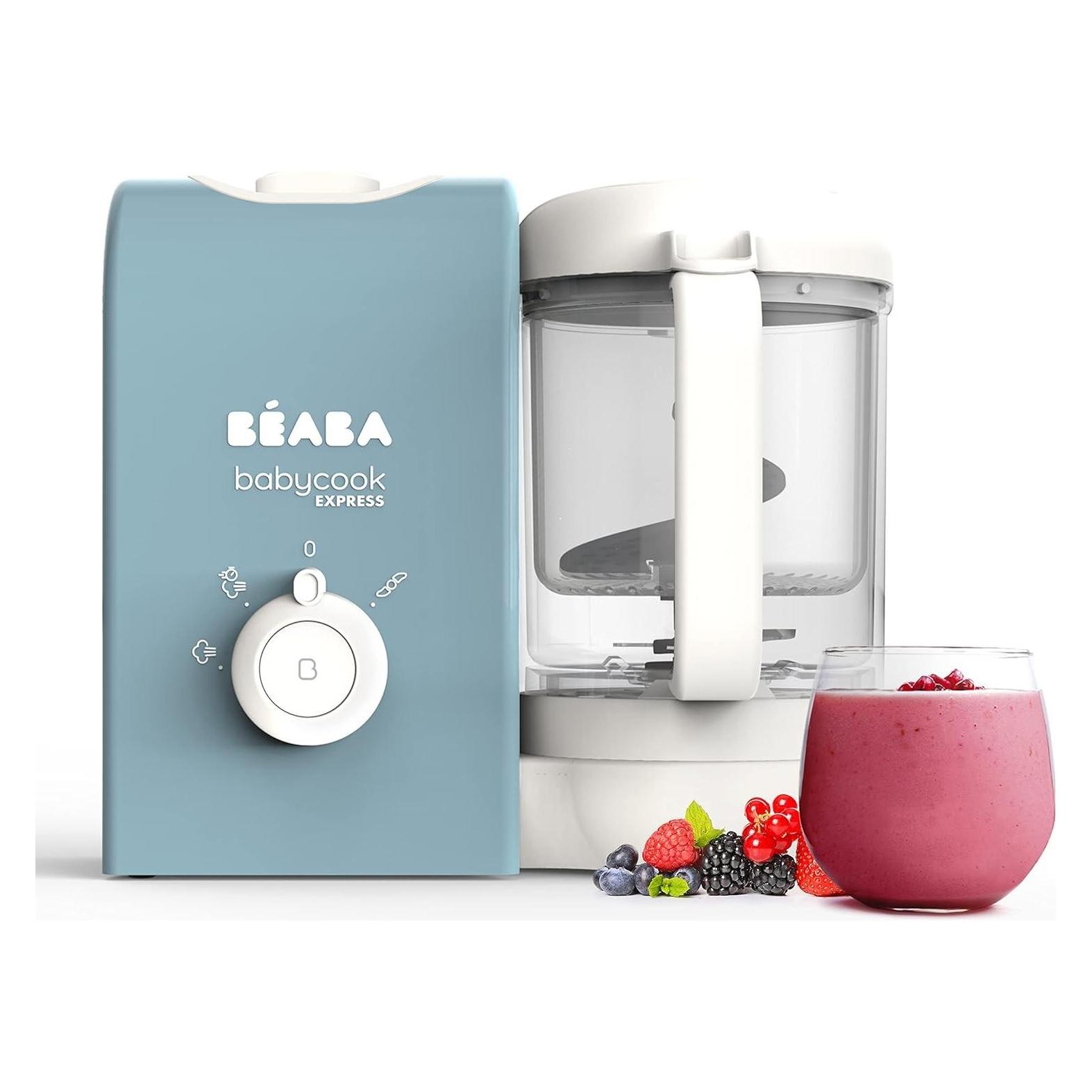Beaba, Makers Van Babyvoeding, Nieuw! Babycook Express Grinder-Steambaltiek Blauw