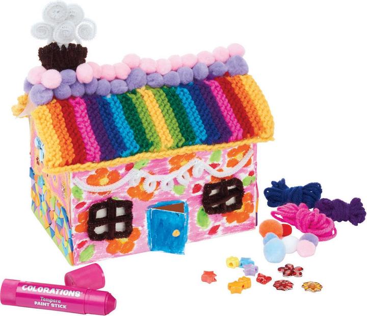 Produktbild Colorations Färbungen - 3D-Papierfalthaus, 20er-Set (20x)