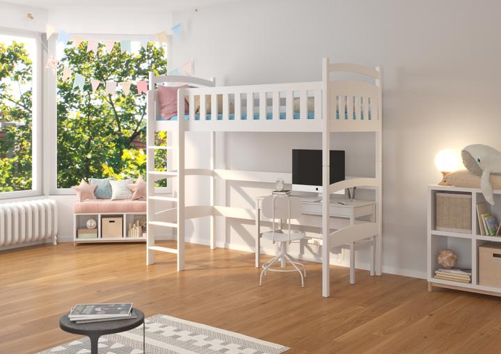 Immagine prodotto ADRK Furniture Letto a castello a soppalco MIAGO 180x80 (180 x 80 cm)