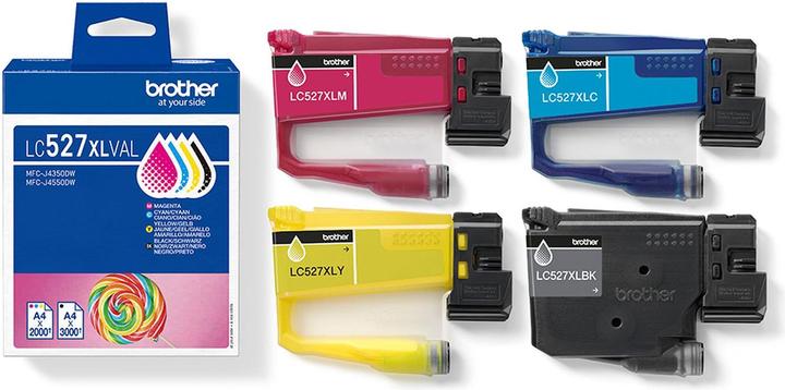 Actual product image Brother LC527XLVAL Value Pack (C, FC, M, Y)