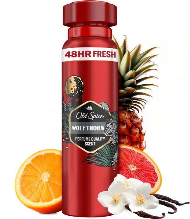 Immagine prodotto Old Spice Wolfthorn (Getto vaporizzato, 150 ml)