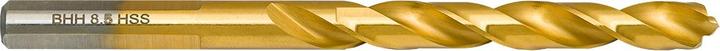 Hikoki Baildon DIN 338 RN 8,5 mm Metallbohrer, HSS TiN (S), 117-75 mm (3-Schneiden-Schaft) (8,5 Millimeter)