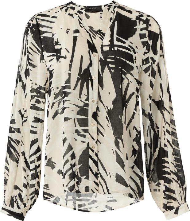 Actual product image Comma Bluse Gemusterte Bluse im Relaxed Fit (38)