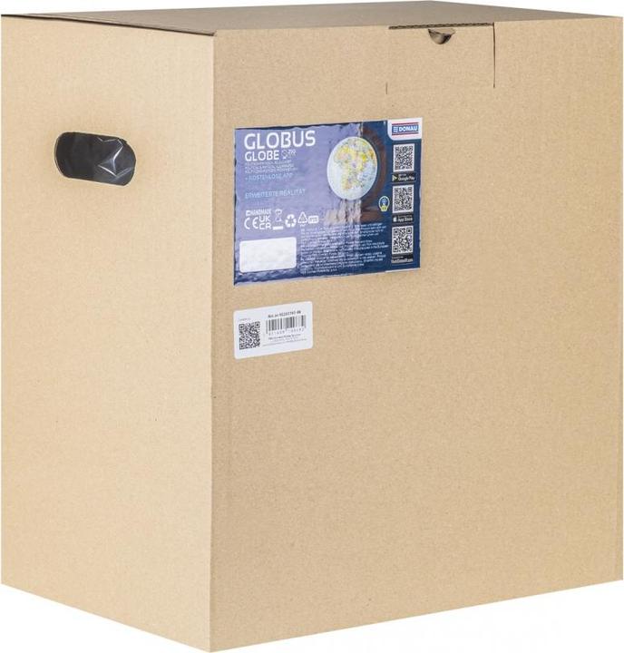 Produktbild Donau Politisch-physischer Globus, beleuchtet, Holz (25 cm)
