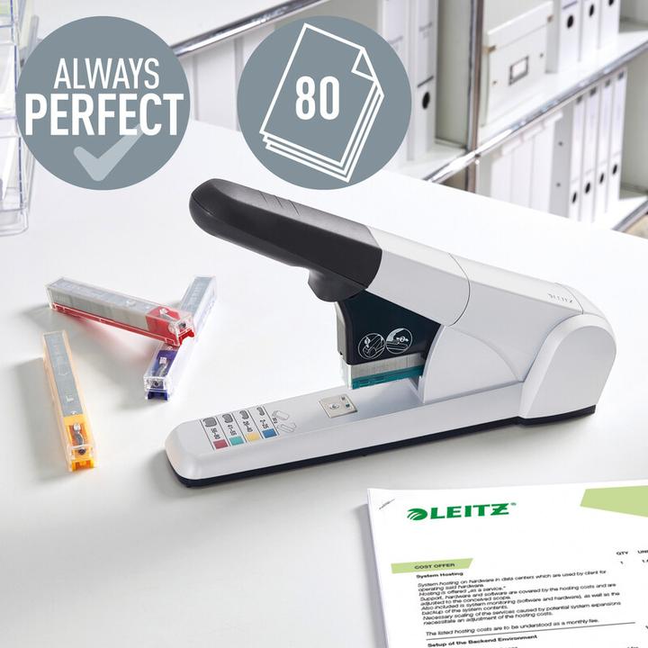 Produktbild Leitz Blockheftmaschine 5551 (80 Blätter)