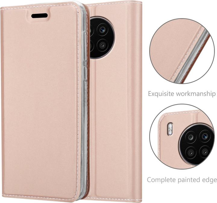 Actual product image Cadorabo Classy Book Case for Honor 50 LITE (Honor 50 Lite)