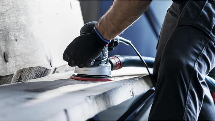 Image du produit Bosch Professional Zubehör Filet abrasif Expert M480 pour ponceuse excentrique, 150 mm, G 100, 5 pièces (P100)