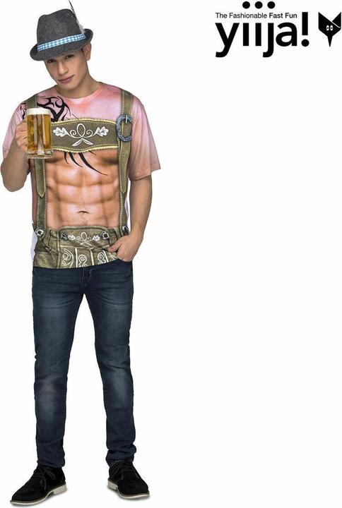 Actual product image My Other Me Men's short-sleeved T-shirt Tyrolean men (M)