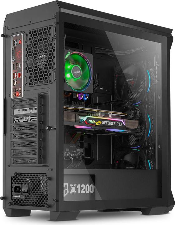 Actual product image Nox Hummer Quantum Mini Tower (ATX, ITX, mATX)