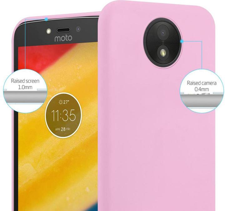 Actual product image Cadorabo TPU Candy Cover (Motorola Moto C Plus)