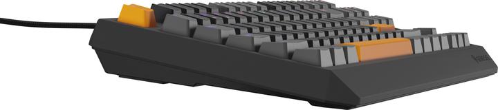 Actual product image Genesis Thor 230 TKL Anchor Gray Positive RGB Outemu Red (US, Cable, Wireless)