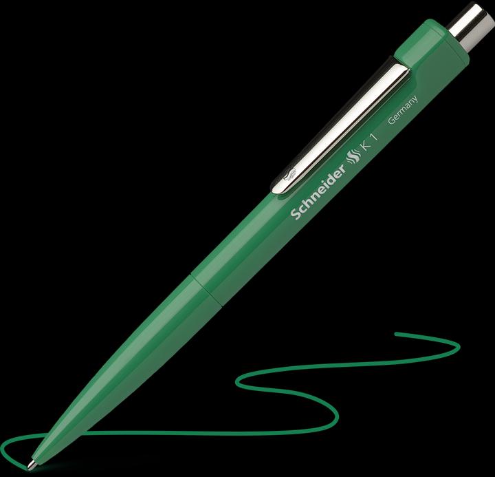Produktbild Schneider Kugelschreiber K1 grün (Grün, 1 x)