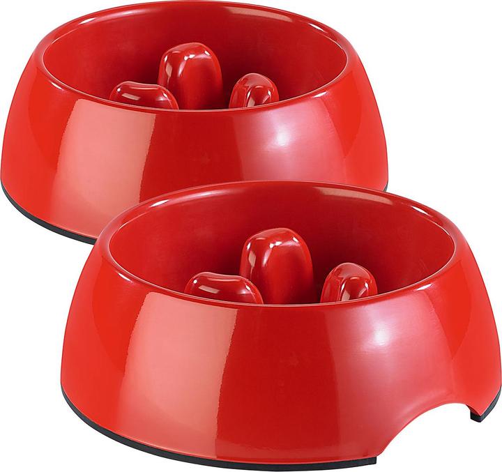 Produktbild Infactory 2er Pack Anti-Schling-Napf für Hunde und Katzen, 300 ml (0.30 l)