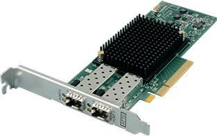Produktbild ATTO Celerity FC-162P. Hostschnittstelle: PCIe, Ausgangsschnittstelle: Faser, Erweiterungskarte Sta (PCIe)