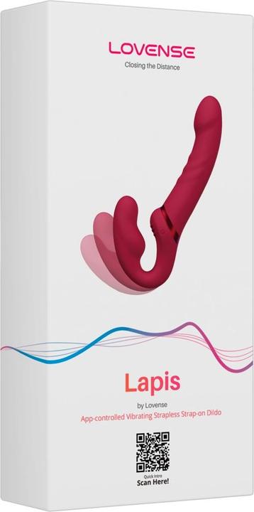 Actual product image Lovense Lapis strap-on vibrator