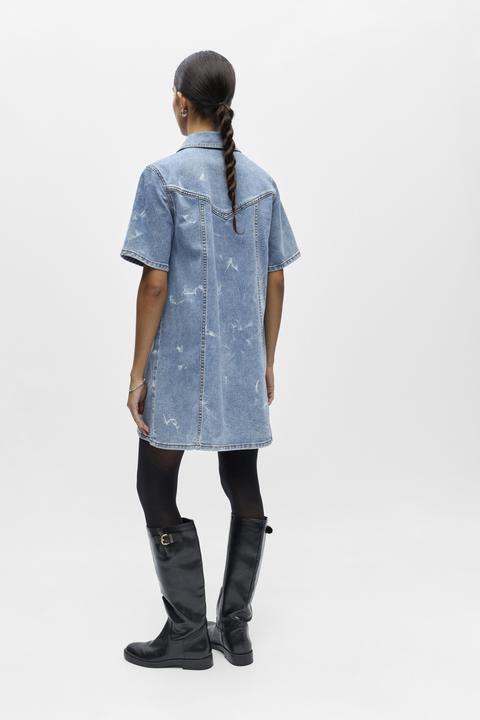 Image du produit Object Print Jeanskleid (36)