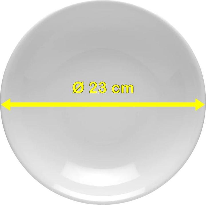 Produktbild Esmeyer Teller tief 23cm (Suppenteller) (1x, 23 cm)